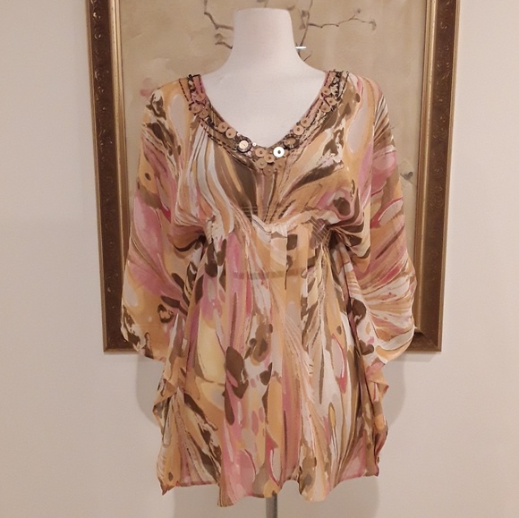 Vintage Bohemia Style Chiffon  Blo… - Picture 5 of 5